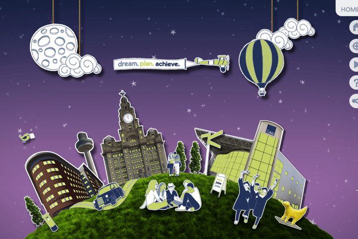 Planet LJMU website preview